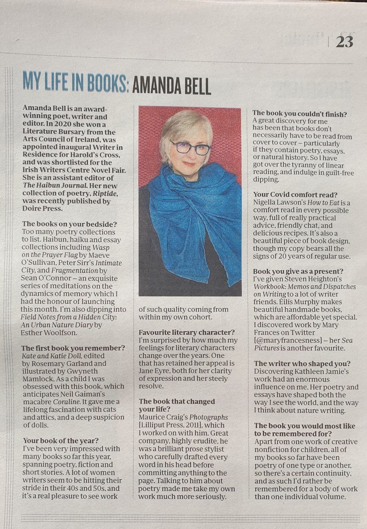  Amanda Bell: books, biography, latest update